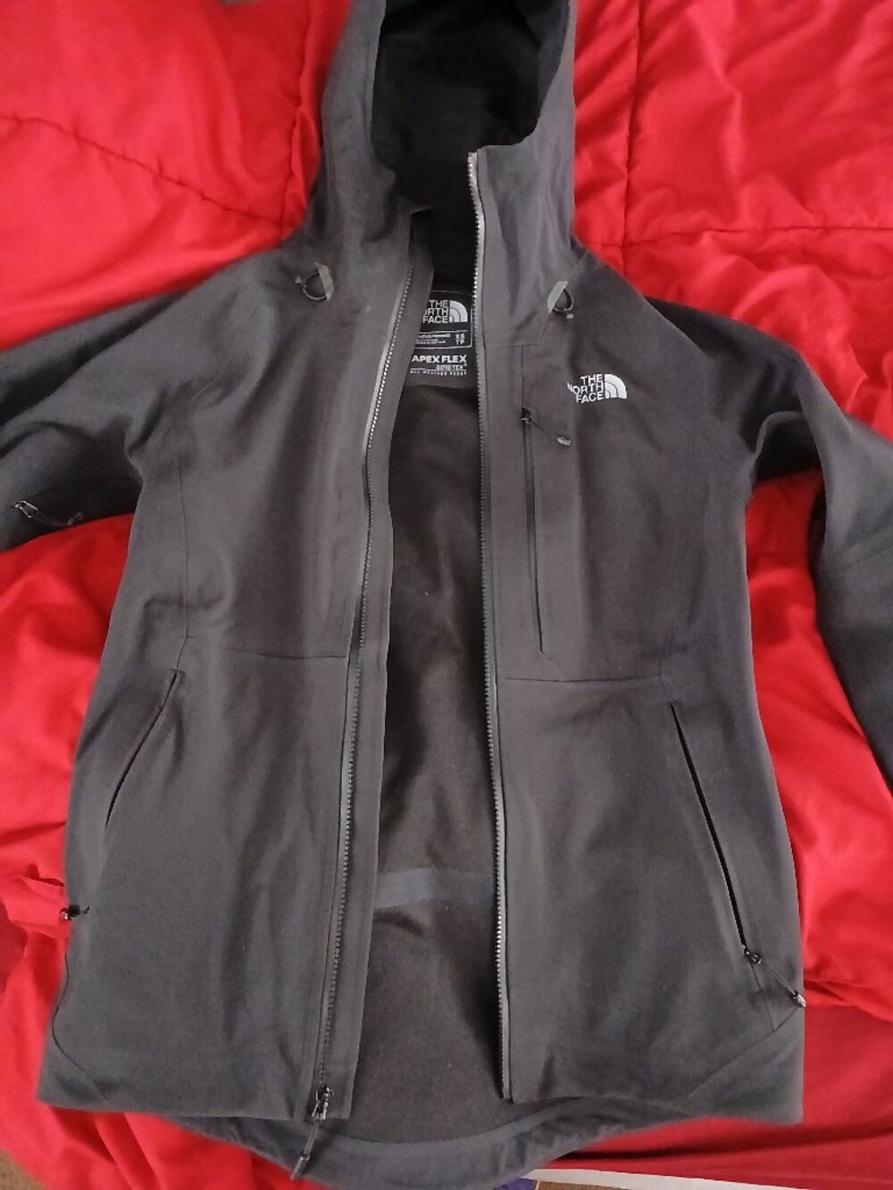 The North Face Apex Flex GTX 2.0 Jacket XS Women's Gore-Tex Waterproof Black
